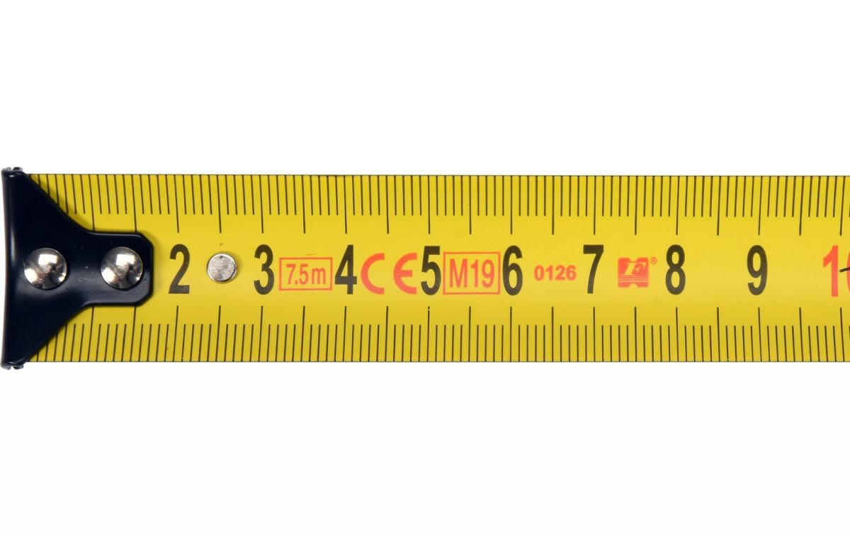 Рулетка YATO : L= 7.5 м x 25 мм, з сталевою стрічкою, нейлоновим покриттям, подвійним блокуванням