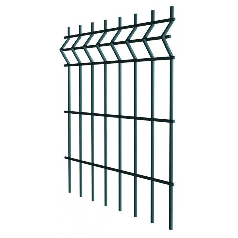 Сітка секційна 3D 1700х2500х3 ф.4х4 50х200 ОЦ+RAL 6005 (Зелений)