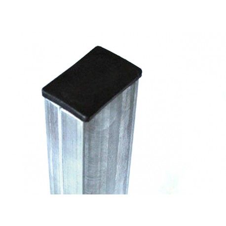 Стовпчик 60х40 L 2,5 м, Oц.+RAL 6005 (Зелений)