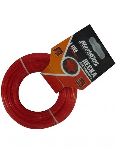 Жилка для тріммера "Зірка" д.3,0мм*15м "BlackStar"