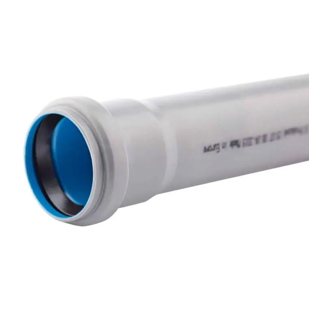 Труба з поліпр з розтрубом діам. 110*2,7 довж. 1000 (1 гумка) д/каналіз. TA Sewage