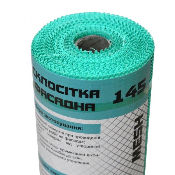 Склосітка фасадна Mesh "145" 5*5 Зелена