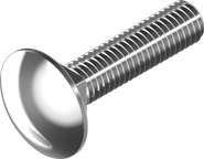 DIN603 Болт М8х40 пр 4.8 цб кв.підг