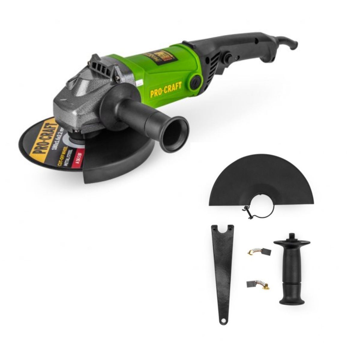 Болгарка (кутова шліфувальна) Procraft PW-2150