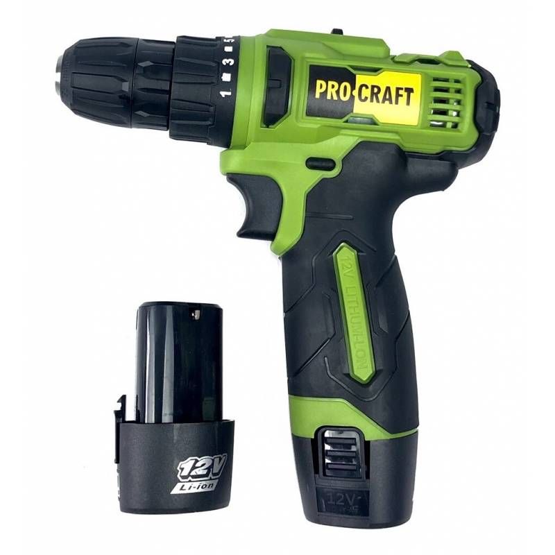 Шуруповерт Procraft PA12Li COMPACT