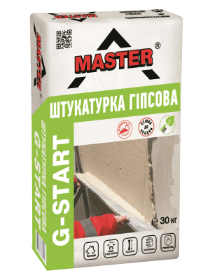 Майстер Суміш штукатурка G-Start 30кг 1/40