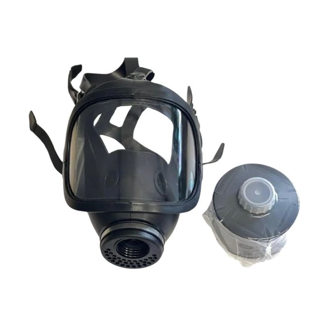 Протигаз. Захисна панорамна маска Protective maskOM-2020 з фільтром NBC-3/SL