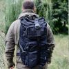 Туристичний рюкзак 45 л. Чорний