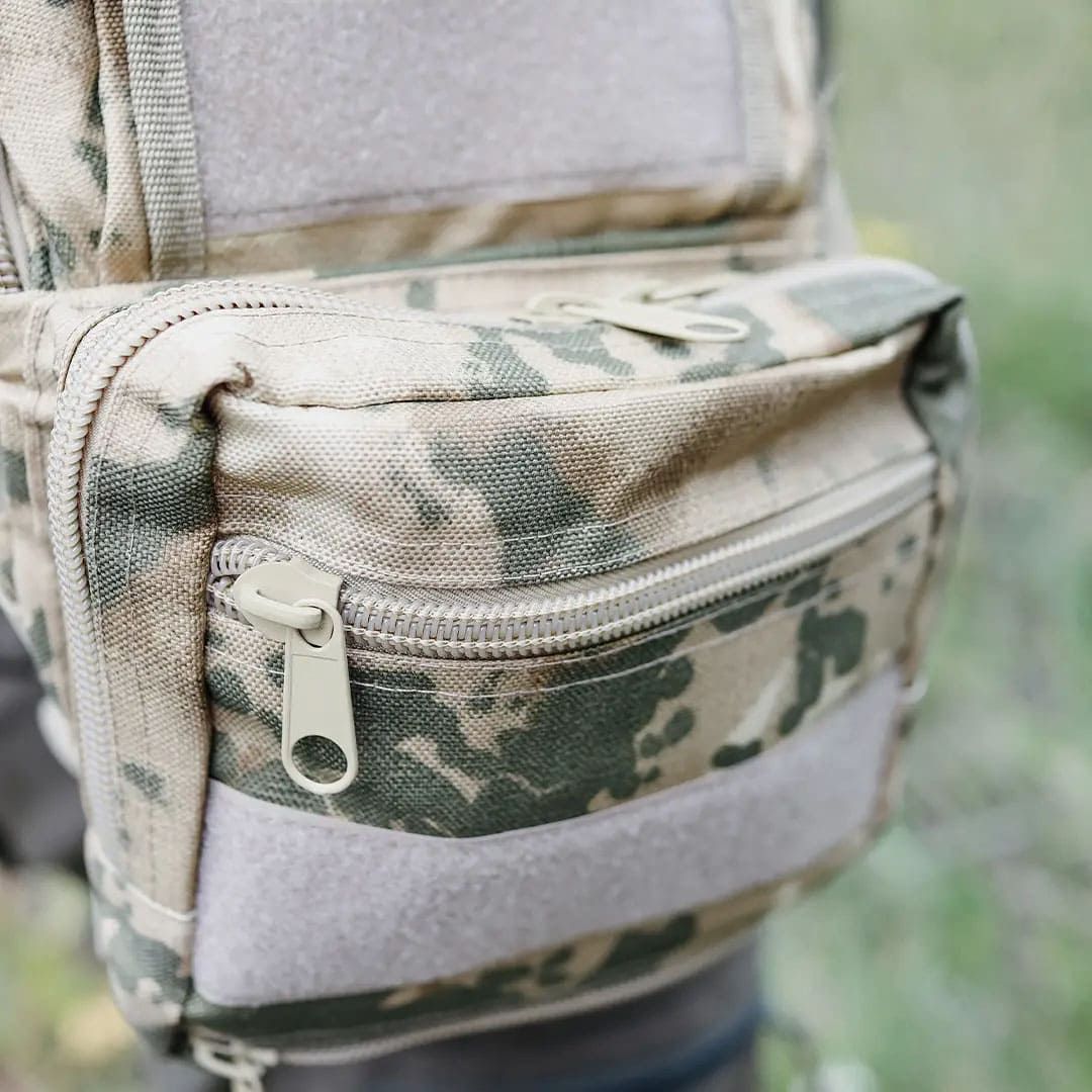 Тактична сумка через плече на стегно. Колір: пісочний камуфляж.