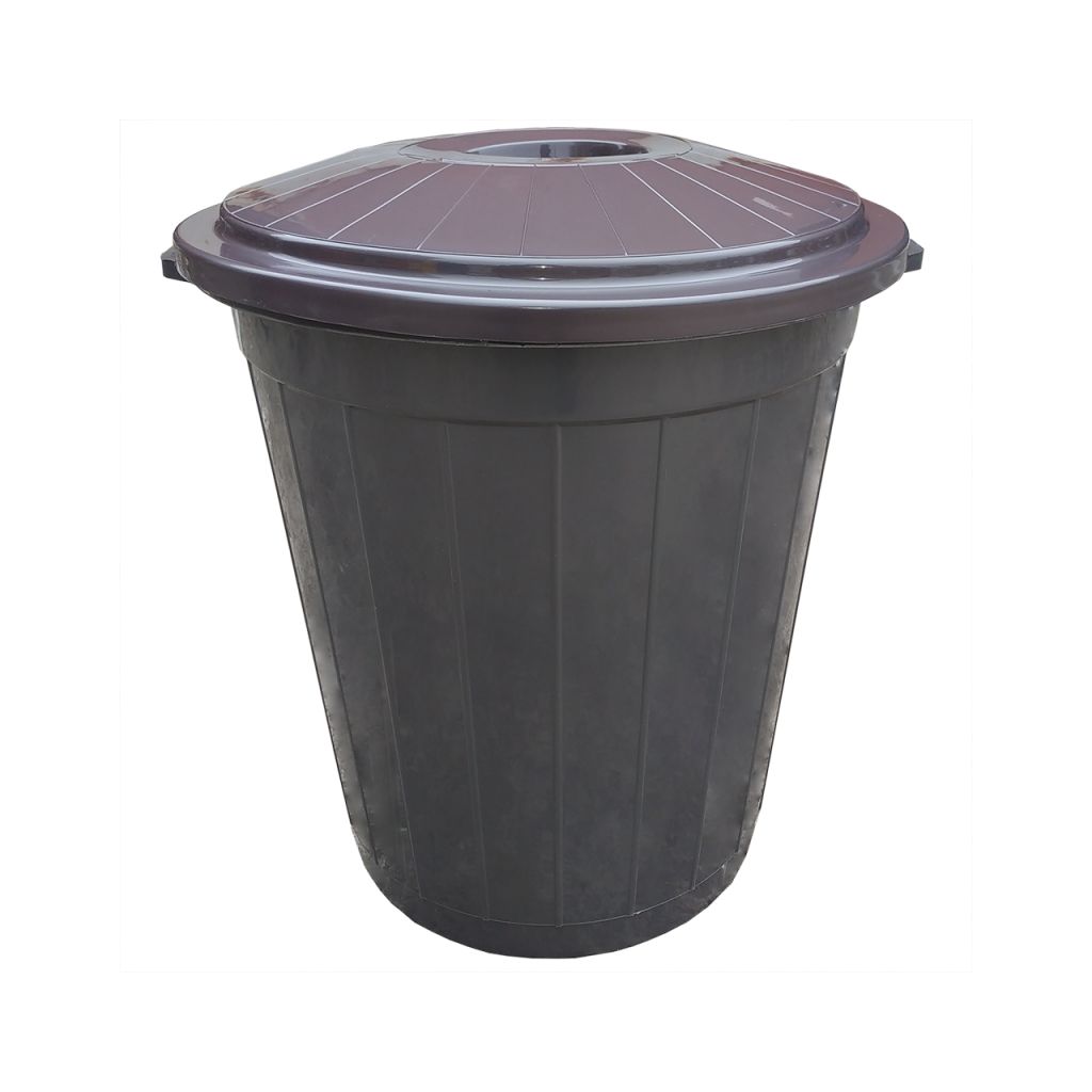 Контейнер для сміття Irak Plastik шоколад 49 л