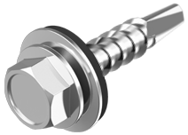 TEX-HF Гвинт 4,8х35 RAL 9006 д/дер металевий