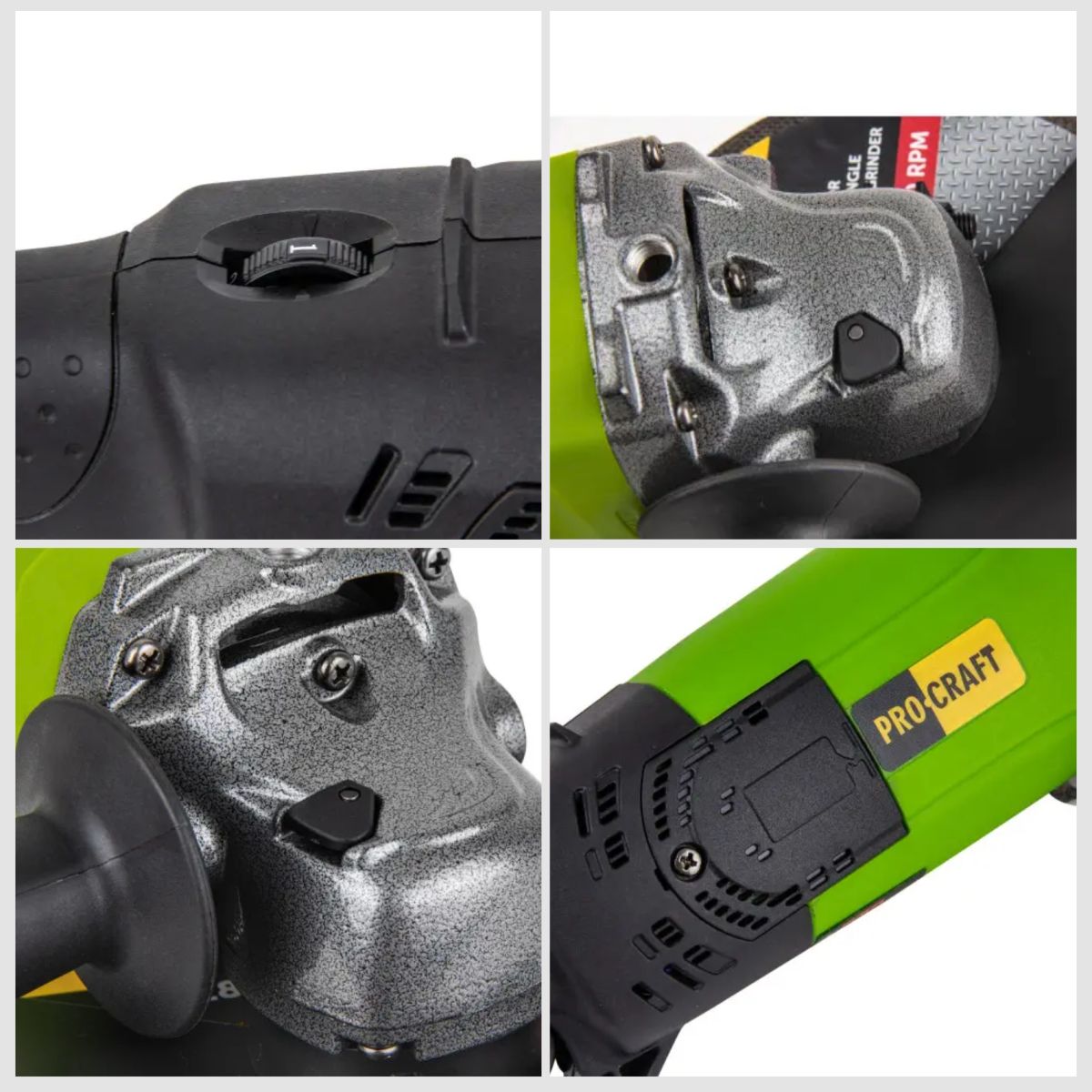 Кутошліфувальна машина Procraft PW2200ES 180 мм