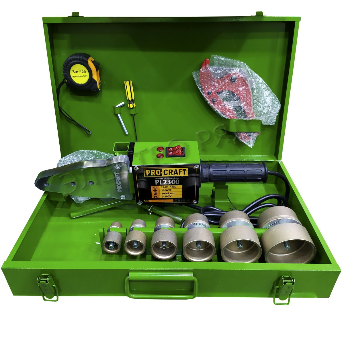 Паяльник для пластикових труб Procraft PL2300