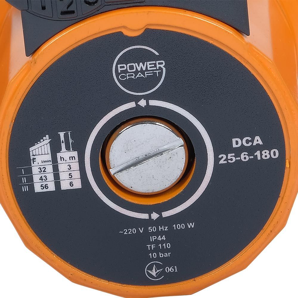 Циркуляційний насос Powercraft DCA 25-6-180