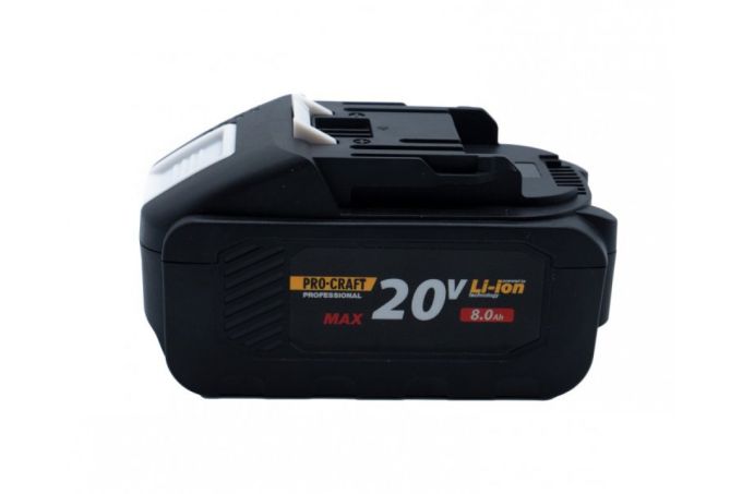 Акумуляторна батарея Procraft Battery20/8 (20В, 8Аг)