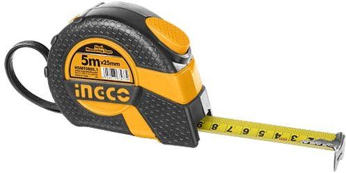 Рулетка 5 мx25 мм INGCO