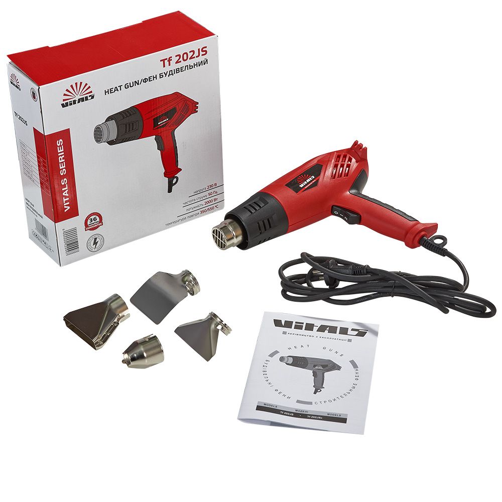 Технічний фен VITALS Tf 202JS