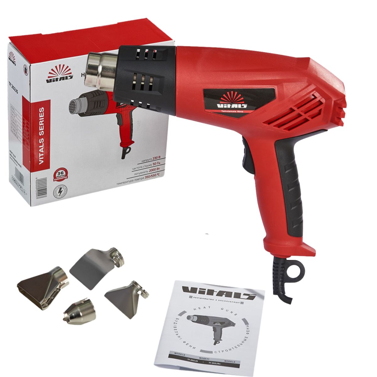 Технічний фен VITALS Tf 202JS