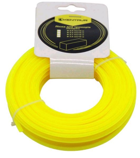 Ліска для тримерів Кентавр (зірка) 3.0mm*15m