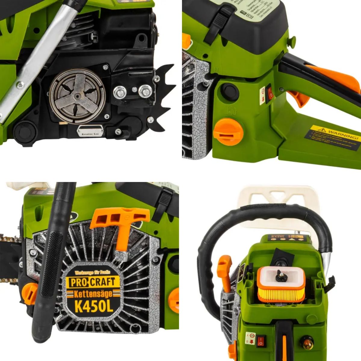 Бензопила Procraft K450L