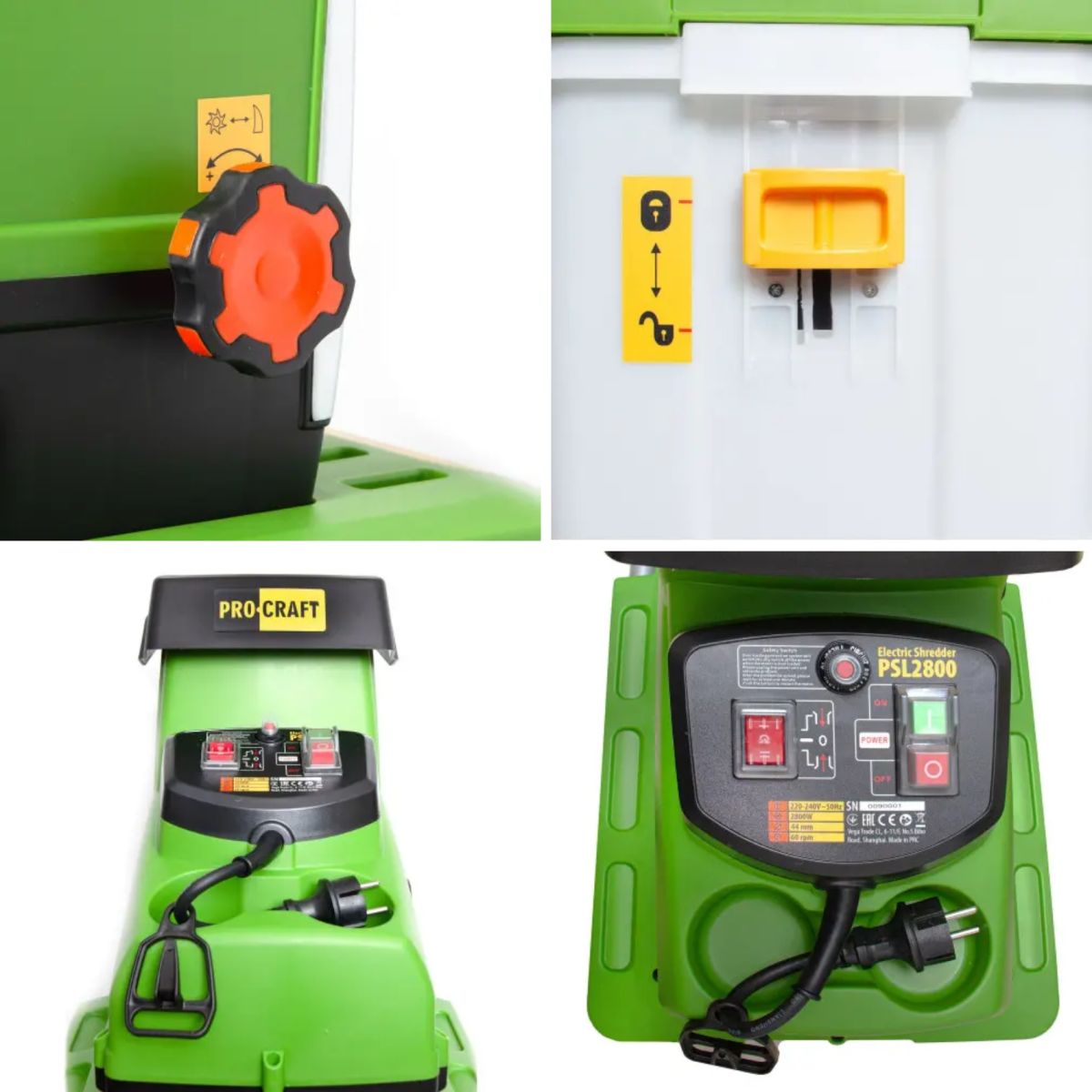 Подрібнювач гілок Procraft PSL2800