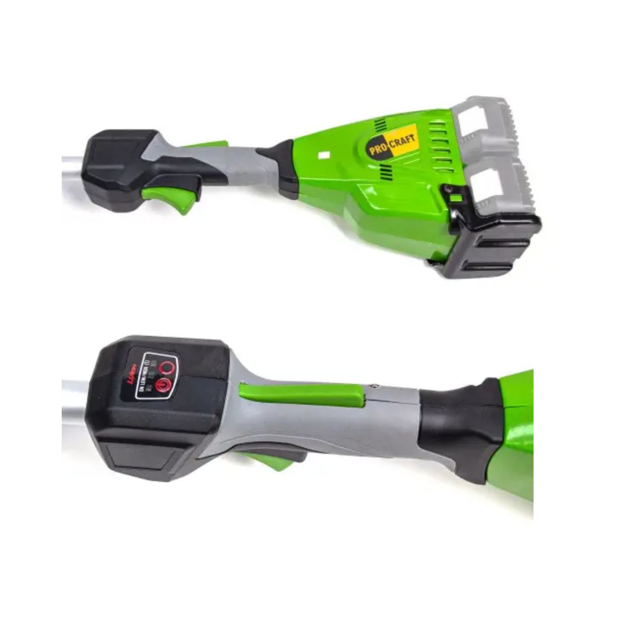 Акумуляторна коса Procraft PTA20/4/2 (без АКБ та ЗП) (З насадками)