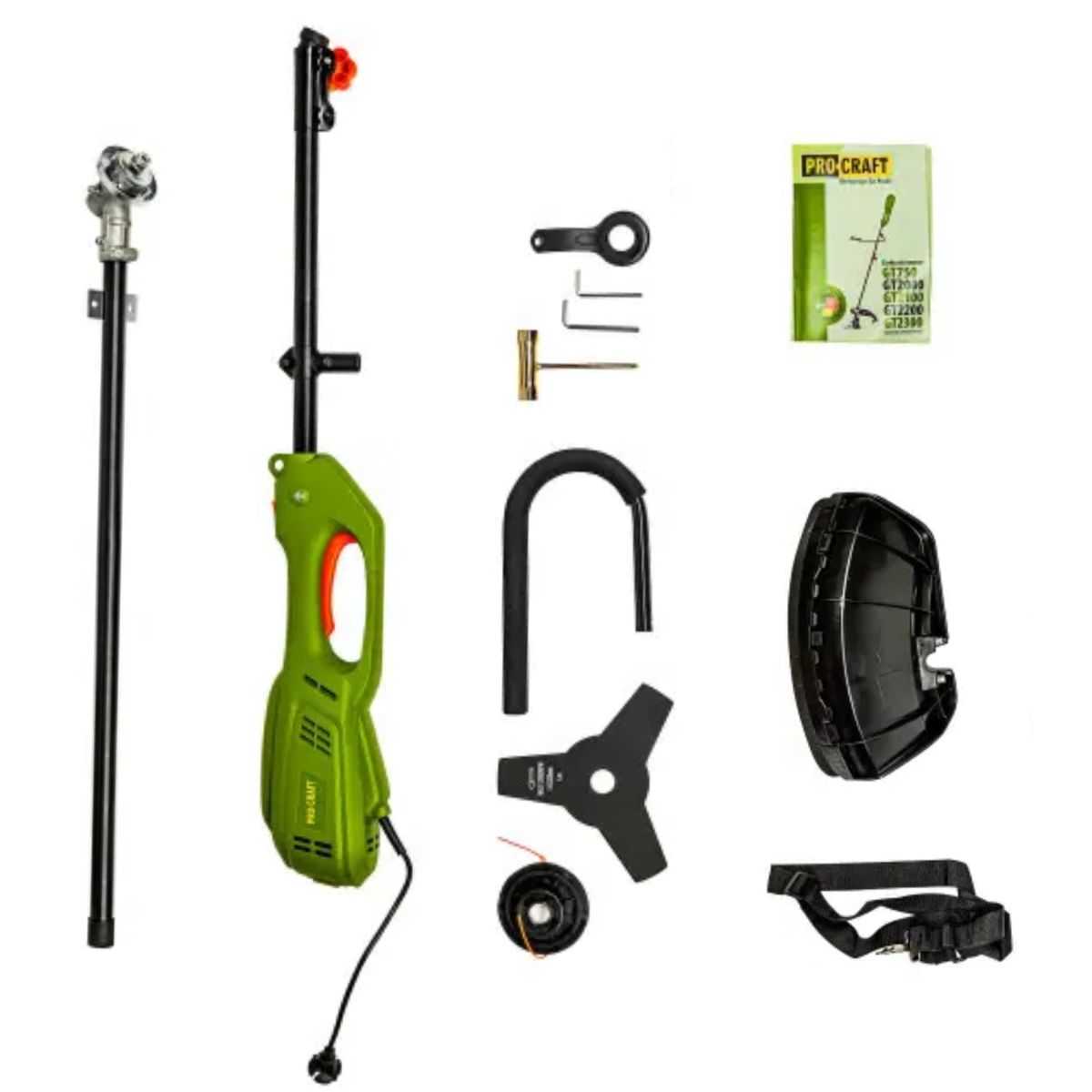 Коса електро Procraft GT2000