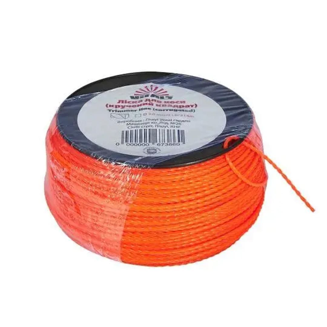 Бабина з ліскою Помаранчева 3мм 320м.