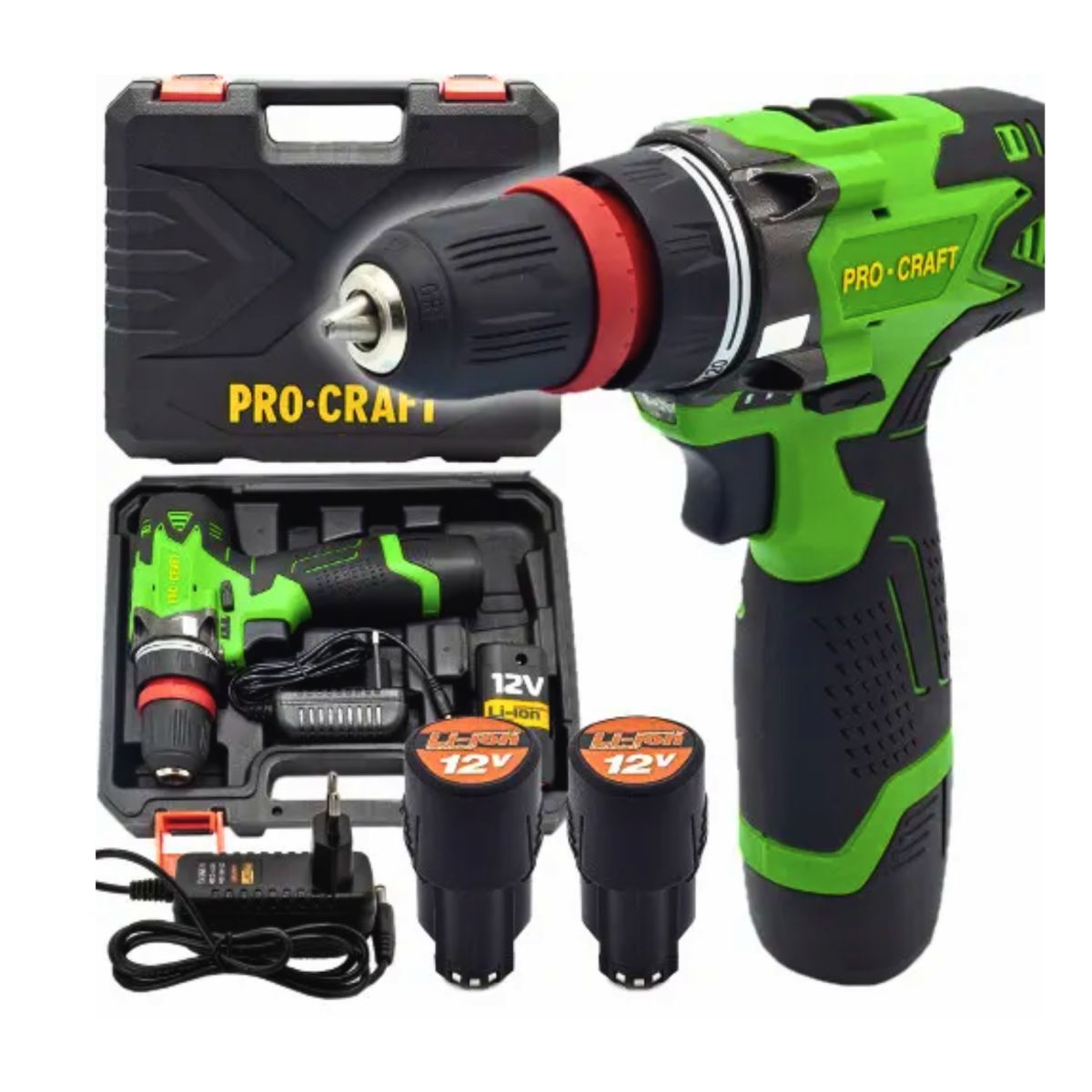 Шуруповерт Procraft PA12DFR Universal