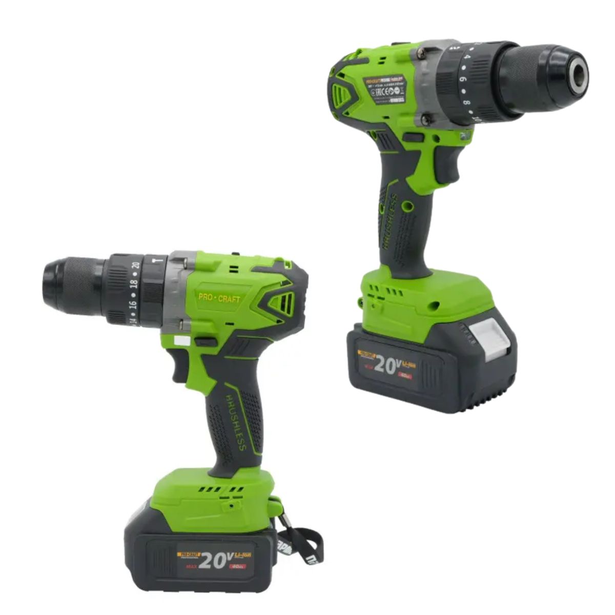 Шуруповерт Procraft Industrial PA18BL Extra