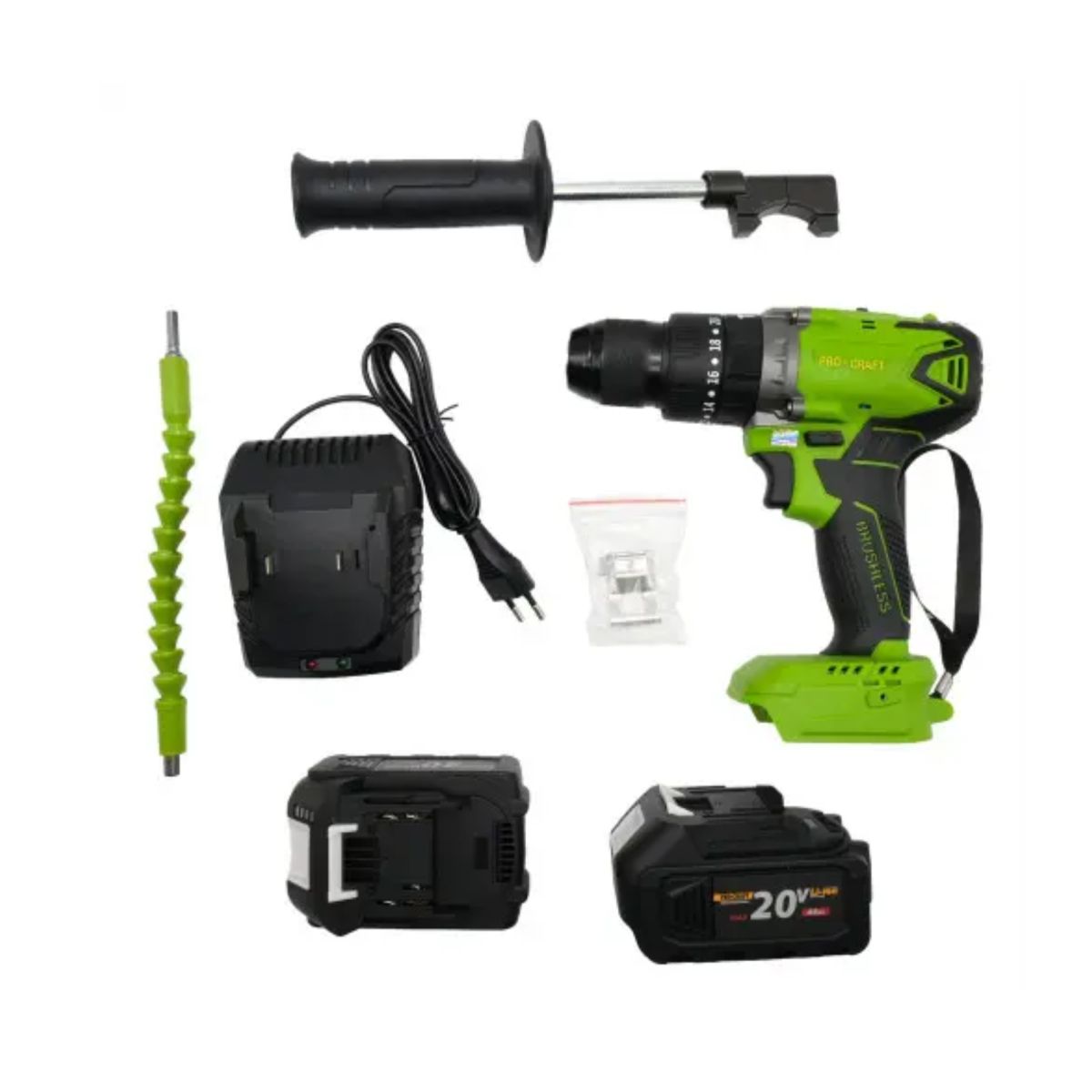 Шуруповерт Procraft Industrial PA18BL Extra