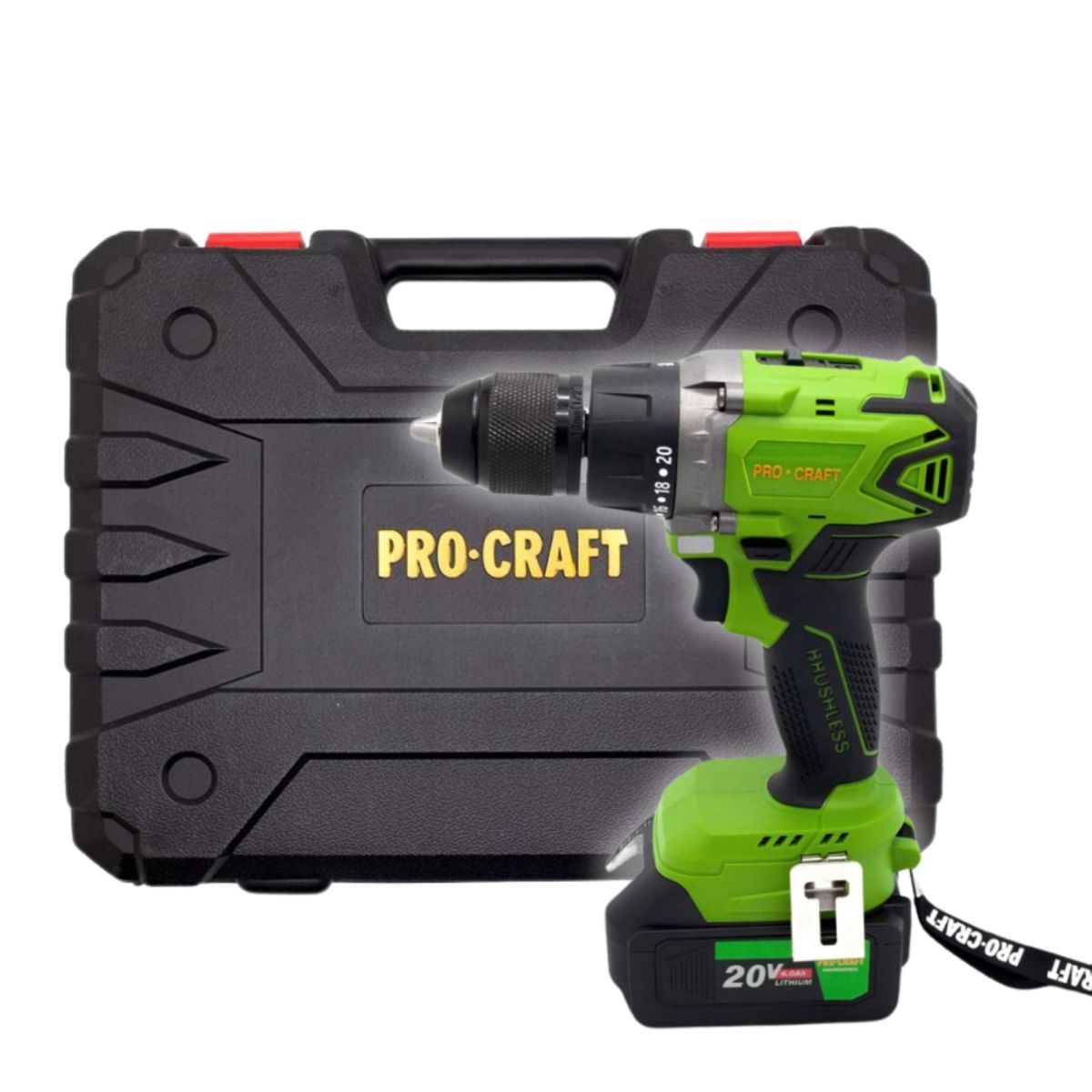 Шуруповерт Procraft Industrial PA18BL Extra