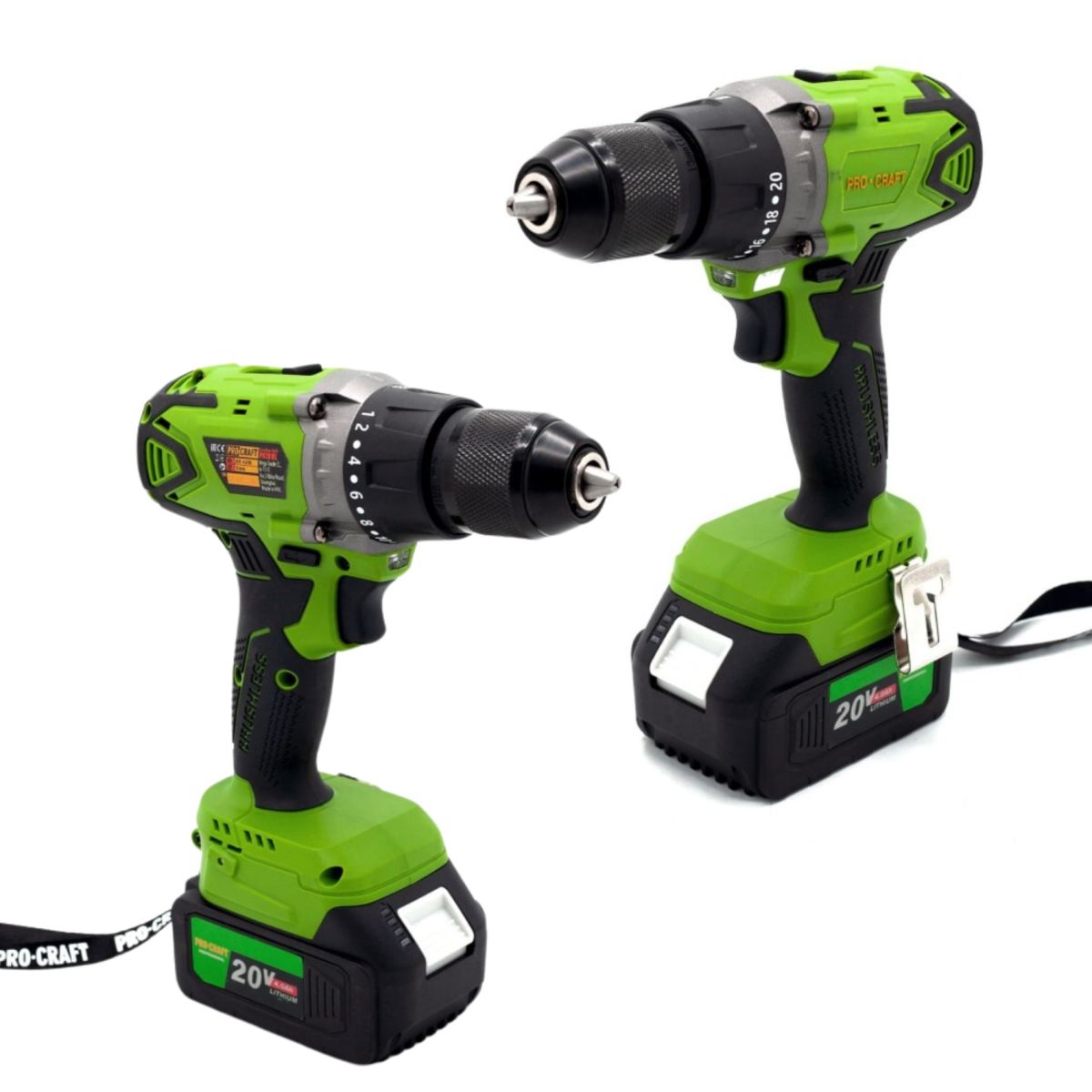 Шуруповерт Procraft Industrial PA18BL Extra