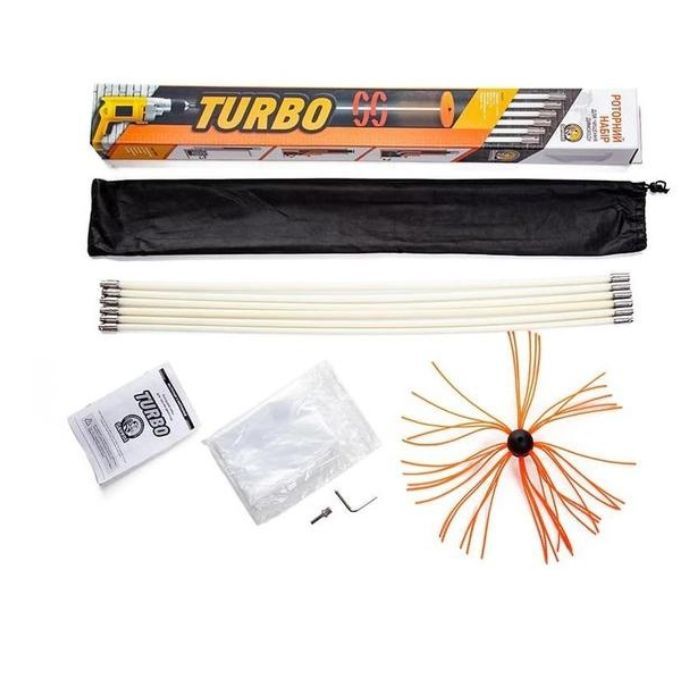 Набір для чищення димоходу «Savent TURBO» 5 шт.