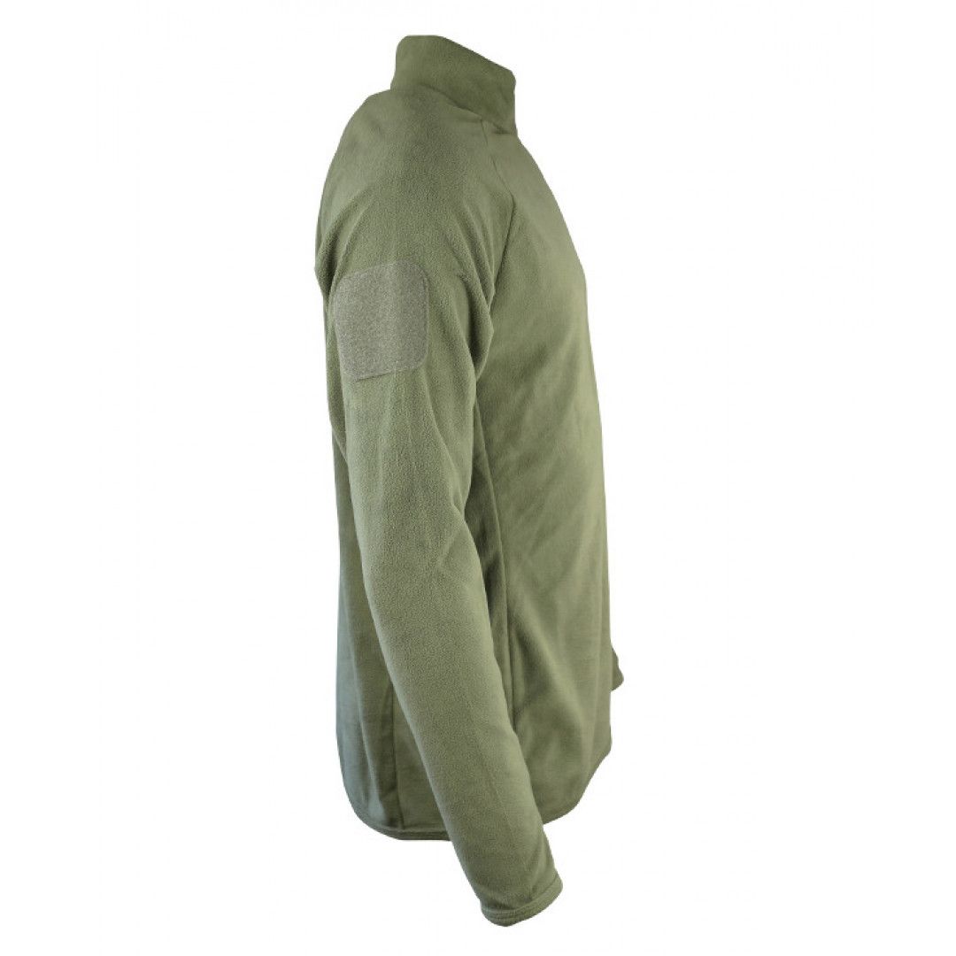 Фліс тактичний KOMBAT UK Alpha Mid-Layer Fleece оливковий, Розмір S