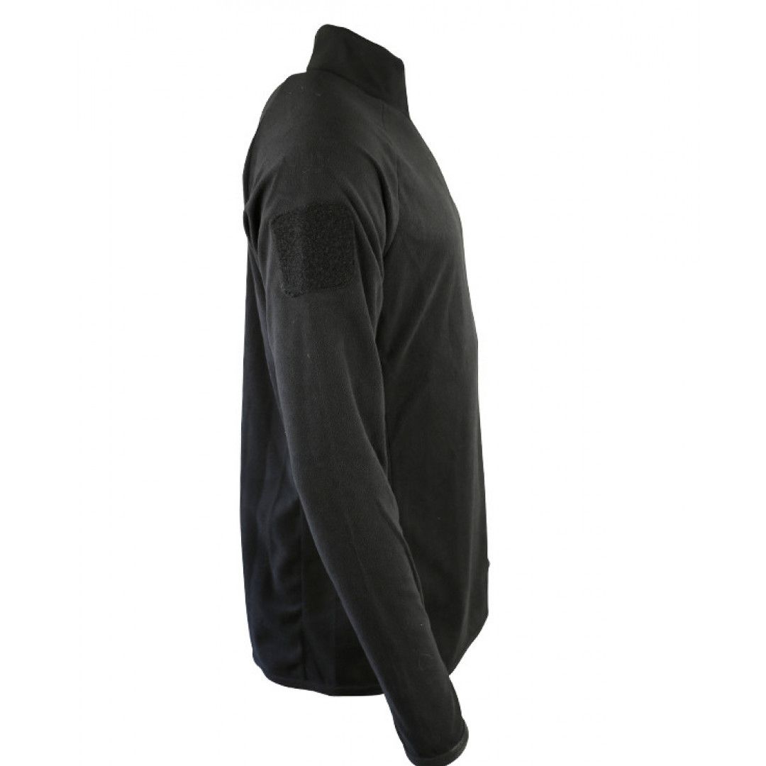 Флісова кофта KOMBAT UK Alpha Mid-Layer Fleece чорний, Розмір M