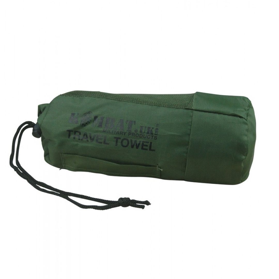 Рушник Medium Micro Fibre Towel оливковий 60x120 cм