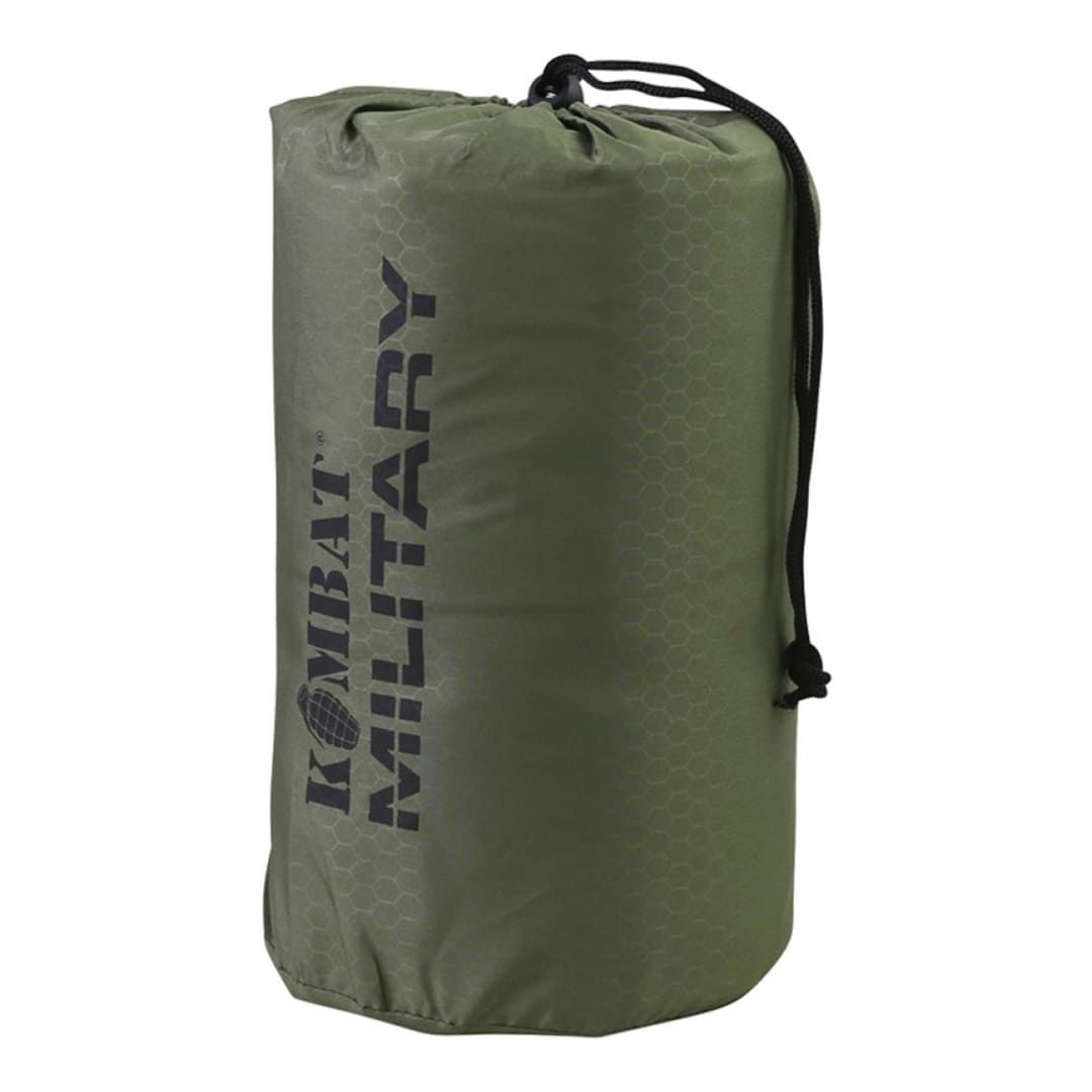 Килимок самонадувний KOMBAT UK Inflatable Roll Mat оливковий 183х51х3 см