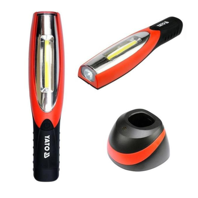 Ліхтар світлодіодний акумуляторний 2 в 1 YATO INDUSTRIAL PX4 200 лм