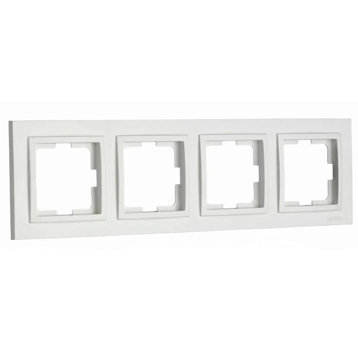 Рамка 4-на Mono Electric DESPINA, біл.