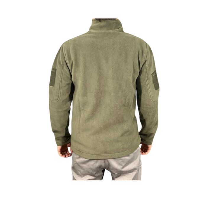 Кофта флісова олива, Розмір XXL