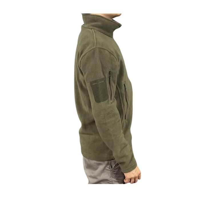 Кофта флісова олива, Розмір XXL