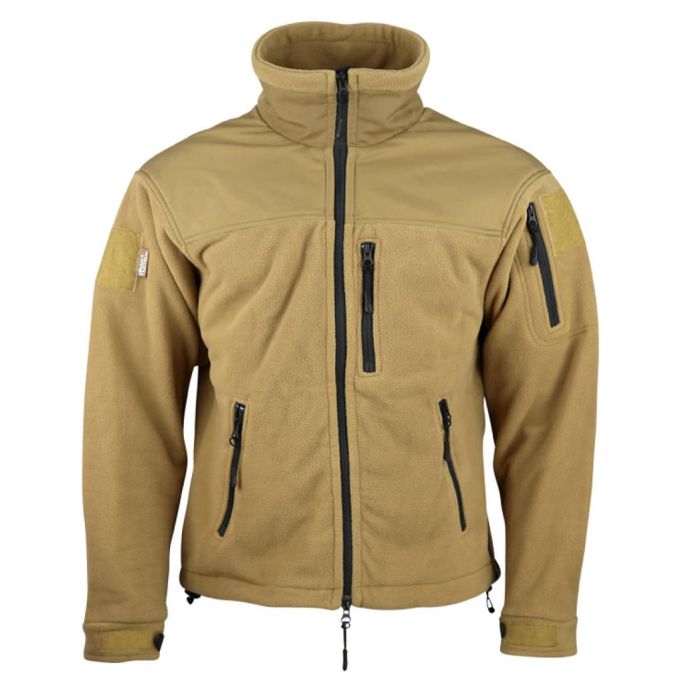 Флісова кофта KOMBAT UK Defender Tactical Fleece койот, Розмір XL