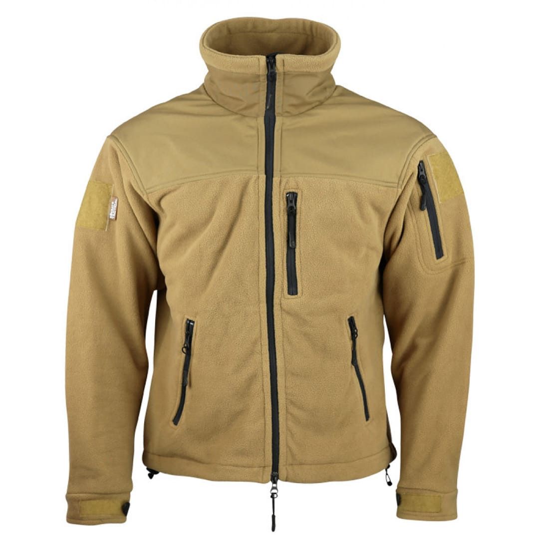 Флісова кофта KOMBAT UK Defender Tactical Fleece койот, Розмір XL