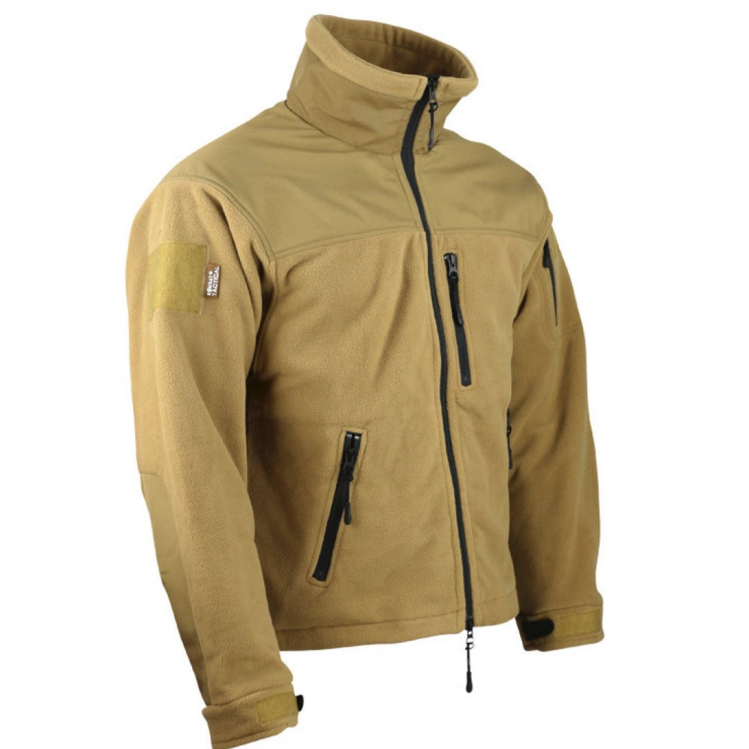 Флісова кофта KOMBAT UK Defender Tactical Fleece койот, Розмір XL