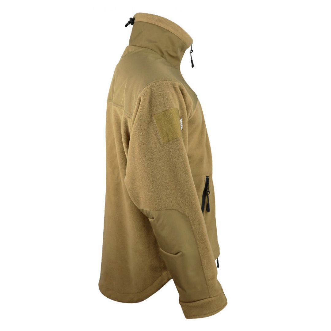Флісова кофта KOMBAT UK Defender Tactical Fleece койот, Розмір XL