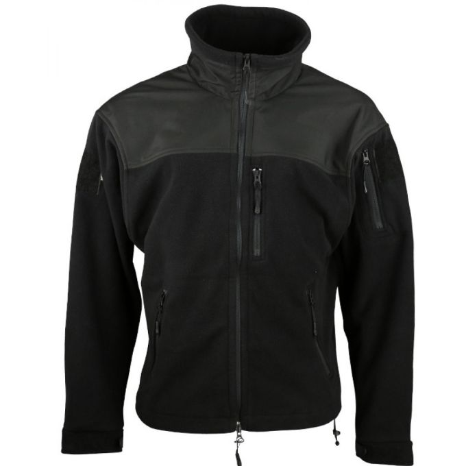 Фліс KOMBAT UK Defender Tactical Fleece чорний, Розмір S