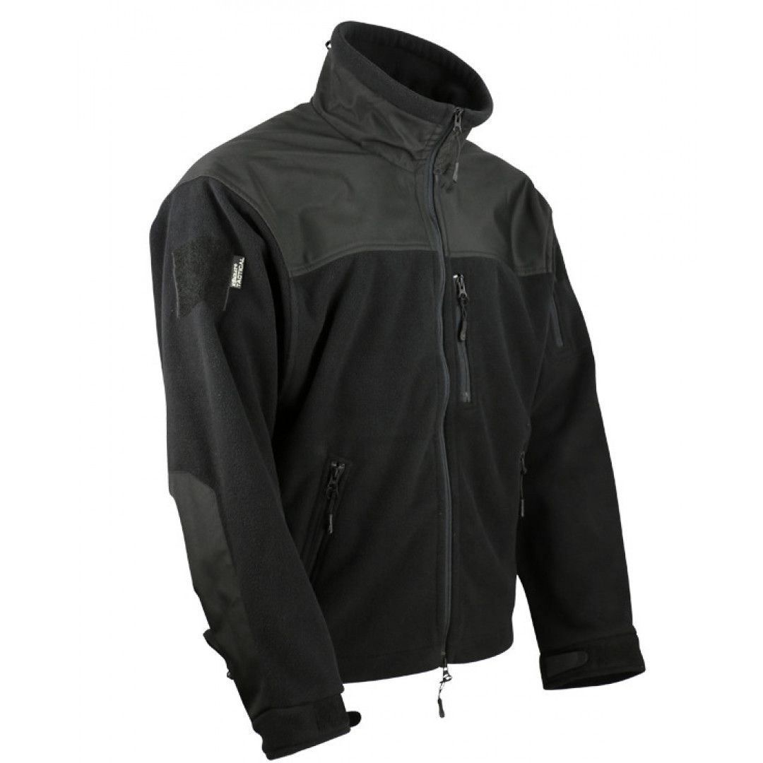 Фліс тактичний KOMBAT UK Defender Tactical Fleece чорний, Розмір M