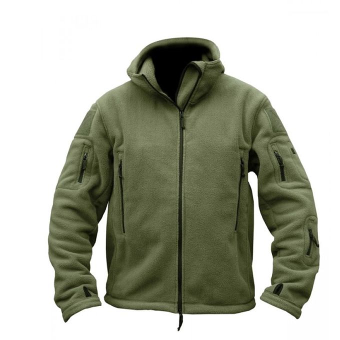 Флісова кофта  Recon Hoodie оливковий, Розмір S