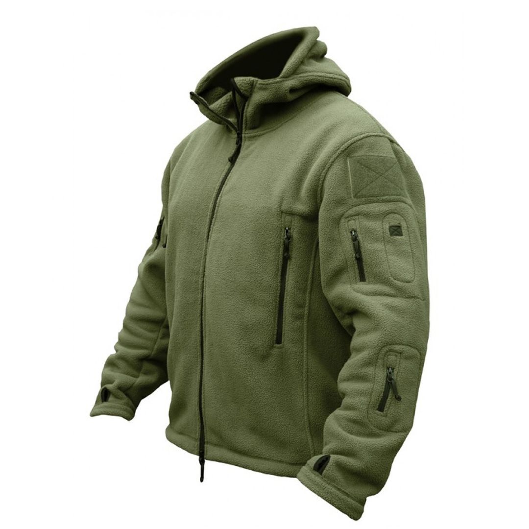 Флісова кофта  Recon Hoodie оливковий, Розмір L